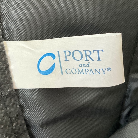 NWOT PORT & CO. Equestrian SFHJA Backpack Black Blue